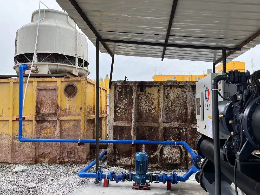 拌合站冷卻水降溫系統